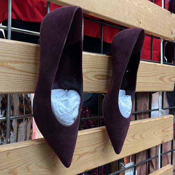 NWT,KATE SPADE
Dale Kitten Heels In Deep Russet,deep russet. - Picture 3 of 15